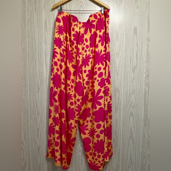 Proud Poppy Fiesta Pants in Kasey Rainbow Floral Fields NWT Size 28 - Picture 9 of 11